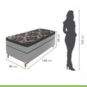 Ver imagem 2 de Box Conjugado Solteiro Milano 48Cmx88Cm188Cm Paropas by Ecosono