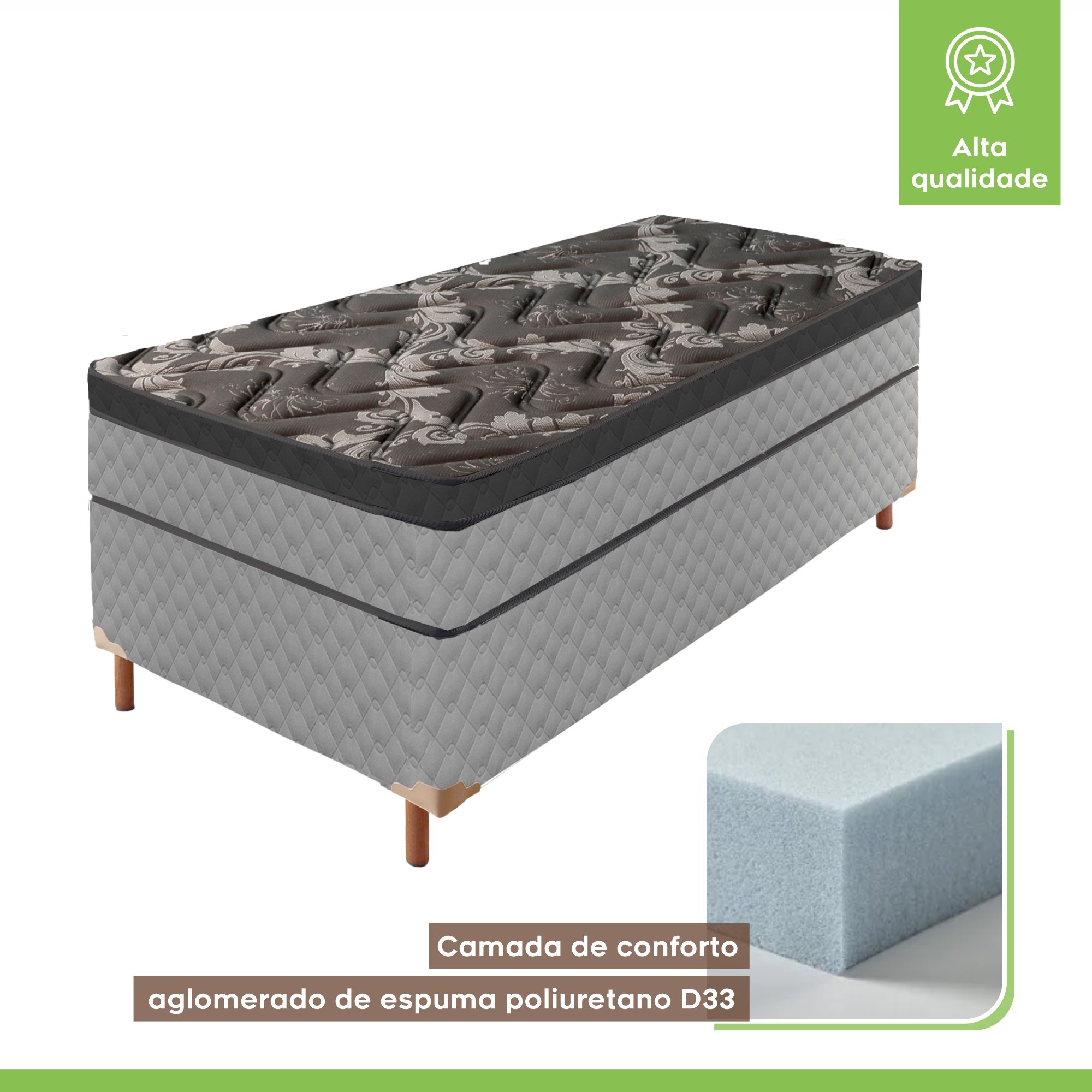 Box Conjugado Solteiro Milano 48Cmx88Cm188Cm - 3