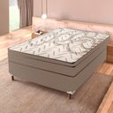 Ver imagem 1 de Box Conjugado Casal Sublime Berlim Molas Superlastic 48Cmx138Cmx188Cm Paropas by Ecosono