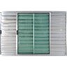 Janela Veneziana de Alumínio 3 Folhas 1,00 X 1,20 sem Grade - 1