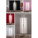 Ver imagem 3 de cortina para sala voal liso transparente delicate 6,00x2,80:palha