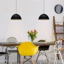 Ver imagem 2 de Lustre Pendente Taschibra Td 821f Médio E27 Bivolt Preto Fosco