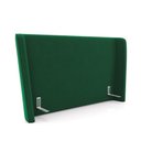 Ver imagem 1 de Cabeceira Design para Cama Casal Torres Pés em Madeira Veludo Verde G91 - Gran Belo