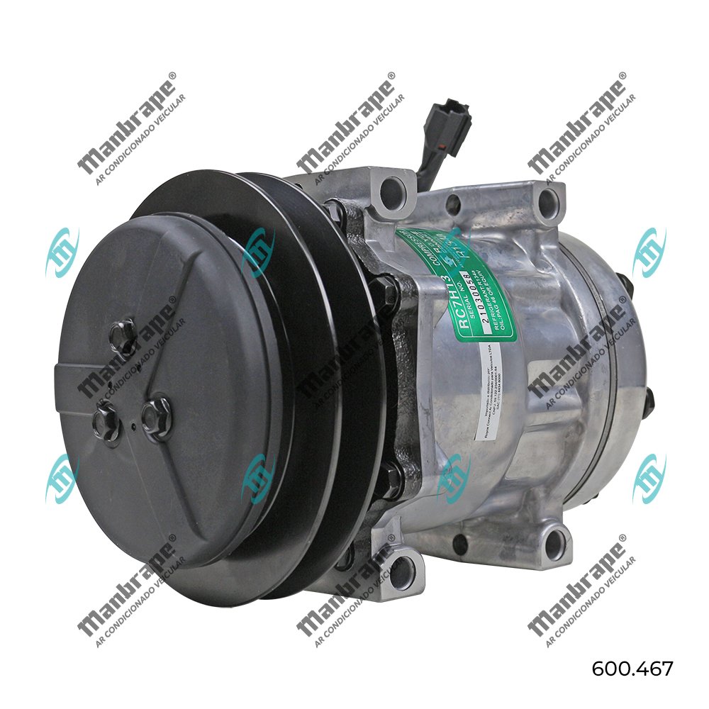 Compressor 7h13 8925 Máquina Escavadeira 350 Polia 1b 146mm - 5