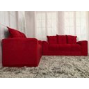 Ver imagem 3 de Sofá 2 e 3 Lugares Vermelho 608 Porto