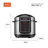 Panela de Pressão Elétrica Digital 5l 900w 220v Pe-38 Mondial - 3