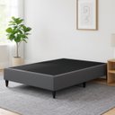 Ver imagem 2 de Cama Base Box Casal em Veludo Premium Design Moderno Luxo:cinza