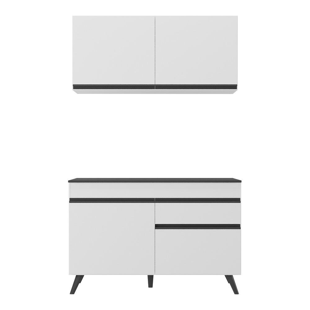 Armário de Cozinha Compacta 2 peças MP3687.964 Veneza Branco - 7