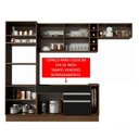 Ver imagem 6 de Cozinha Completa Safira com Armário e Balcão Preto Madesa