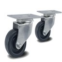 Ver imagem 1 de 2 Rodizio 3 Pol. Pvc com Placa sem Freio Glp.312.bp.fp