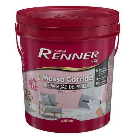 Massa Corrida Pva 18L Renner