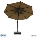 Ver imagem 1 de Kit Ombrelone Belize Grafite ou Fendi - com Base Hdpe 150 Litros - Rivatti