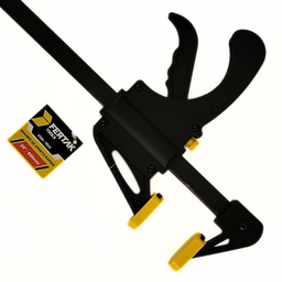 Kit Jogo com 2 Grampos Tipo Sargento de Aperto Rápido de 24" Polegadas 600mm para Marcenaria Fertak - 6