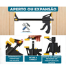 Kit Jogo com 2 Grampos Tipo Sargento de Aperto Rápido de 24" Polegadas 600mm para Marcenaria Fertak - 2
