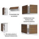 Ver imagem 5 de Armário de Cozinha Completa 240cm Branco/Rustic Glamy Madesa 10