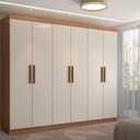 Ver imagem 1 de Guarda-roupa Casal Odisseia 6 Portas 2 Gavetas - Panorama Móveis