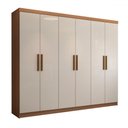 Ver imagem 3 de Guarda-roupa Casal Odisseia 6 Portas 2 Gavetas - Panorama Móveis