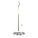 Ver imagem 1 de Lima Diamantada Profissional Individual Riffler 140mm - #400 - TRIANGULAR