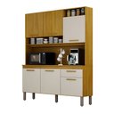 Ver imagem 2 de Armário de Cozinha Naya 6 Portas 1 Gaveta Nicho Decorativo Mobilihouse