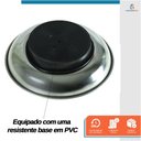 Ver imagem 5 de Bandeja Magnética Circular 148mm Prato Suporte Organização de Ferramentas Imantada - Starfer