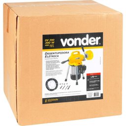 Desentupidora Elétrica Dv 390 127v Vonder - 3