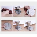 Ver imagem 7 de Prendedor Trava Fixador Porta Magnético Imã Inox Ajustável Prata