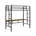 Ver imagem 7 de Beliche Suspenso Solteiro Jolie:preto