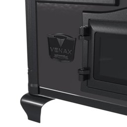 FOGAO A LENHA N 1 PRINCESS PREMIUM PRETO ONIX SD - 5