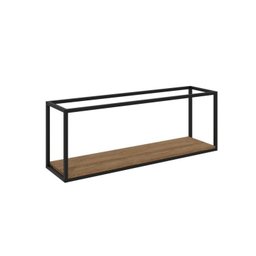Estante para TV até 50 Polegadas 1 Nicho Aéreo 2 Estante Estilo Industrial Active Yescasa - 11