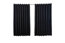 Ver imagem 5 de Cortina Jacquard Luxo em Tecido Semi Blackout Sala 2,70x1,80:preto