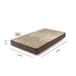 Colchão Solteiro  Espuma D33 17x78x188cm Nexflex - 2