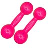 Par de Halteres Revestidos 5 Kg - Rosa - 1