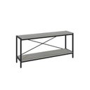 Ver imagem 5 de Estante para TV até 50 Polegadas 187CMX285CM Estante 5 Prateleiras Estilo Industrial Active Yescasa Branco
