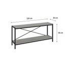 Ver imagem 6 de Estante para TV até 50 Polegadas 187CMX285CM Estante 5 Prateleiras Estilo Industrial Active Yescasa Branco