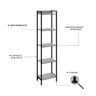 Estante para TV até 50 Polegadas Estante 5 Prateleiras Estilo Industrial Active Yescasa - 19