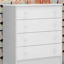 Ver imagem 4 de Cômoda de Bebê 4 Gavetas Doce Sonho 777 Branco