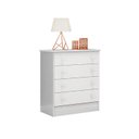 Ver imagem 2 de Cômoda de Bebê 4 Gavetas Doce Sonho 777 Branco