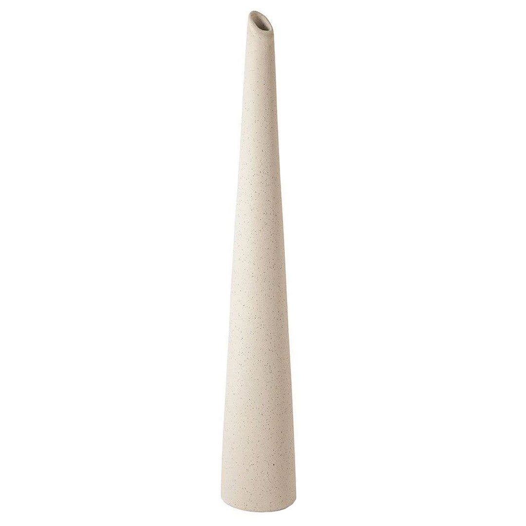Vaso Em Cerâmica Off White 46cm