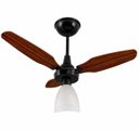 Ver mais imagens de Ventilador Teto Venti-Delta Eco Ventus Inverter 55W Controle Remoto Bivolt Preto Teca