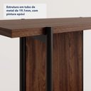 Ver imagem 4 de Aparador Sólis - Largura: 160 cm - Cor: Avelã - Metal: Preto