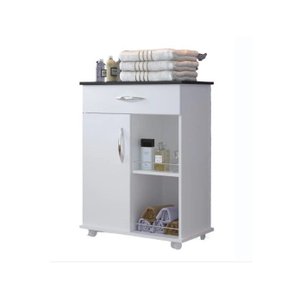 Armário Multiuso com Rodinhas Ajlstore - Organizador com Prateleiras | Ideal para Banheiro, Lavander