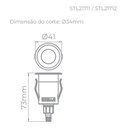 Ver imagem 2 de WAY UP RECUADO COM GRADE BALIZADOR DE SOLO - STL21712AL/30 - Alumínio