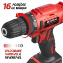 Ver imagem 5 de Furadeira e Parafusadeira À Bateria 12v Bivolt Fpf-06m Mondial