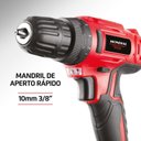 Ver imagem 7 de Furadeira e Parafusadeira À Bateria 12v Bivolt Fpf-06m Mondial