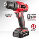 Ver imagem 6 de Furadeira e Parafusadeira À Bateria 12v Bivolt Pf-07 Ma Mondial