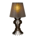 Ver imagem 1 de Abajur Luminária Mesa Madeira Mdf Sala Quarto Mesa de Cabeceira Cor:café