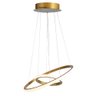 Lustre Pendente Taschibra Montreal 25W Led Bivolt Ouro Fosco - 2