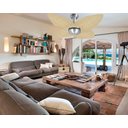 Ver imagem 2 de Ventilador de Teto Office Jet Aspen Venti-delta Prata Rattan Natural 220v