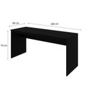 Ver imagem 5 de Escrivaninha Mesa Escritório Diretor 160cm Turim Espresso Móveis