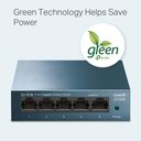 Ver imagem 3 de Switch Gigabit de Mesa com 5 Portas 10/100/1000 Ls105g Smb